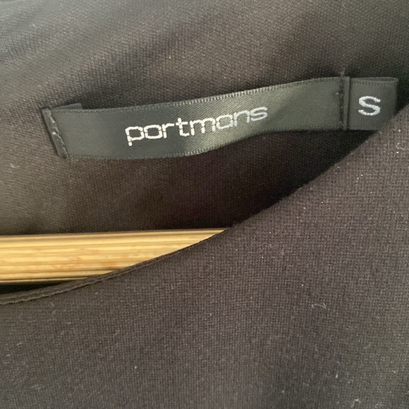 Portmans - Black “cold shoulder” dress - Size Small - Picture 3 of 6